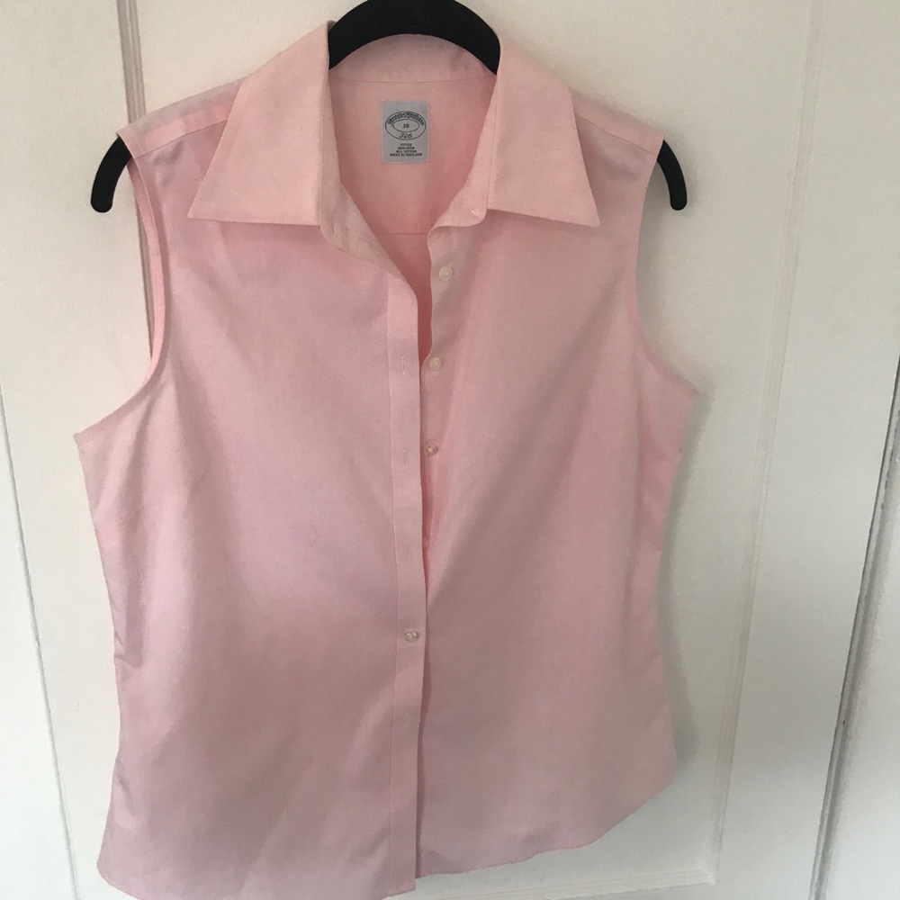 Cotton Brooks Brothers sleeveless shirt